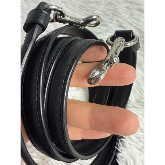 COACH Black Silver Crossbody Replacement Strap - Picture 8 of 8